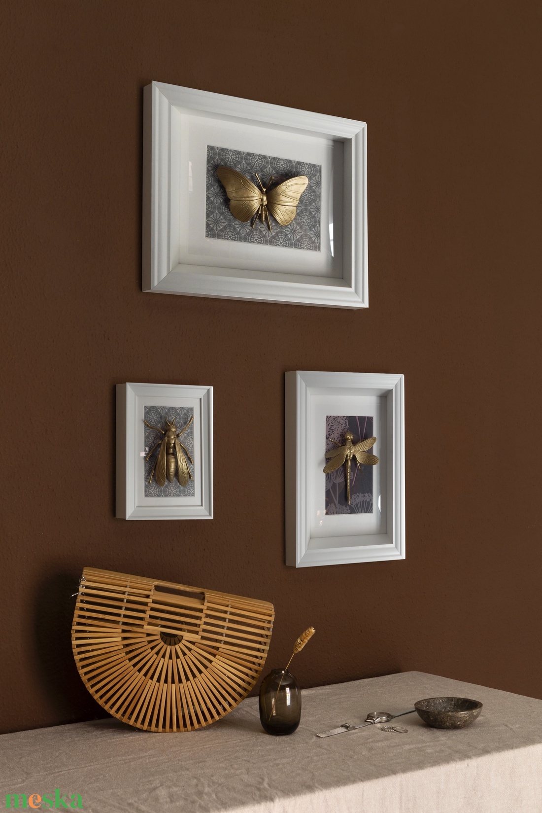 Rovaros dekoráció fali/asztali kép (Szitakötő) 23x28x6 cm - otthon & életmód - dekoráció - kép & falikép - 3d képek - Meska.hu Rovaros dekoráció fali/asztali kép (Szitakötő) 23x28x6 cm - otthon & életmód - dekoráció - kép & falikép - 3d képek - Meska.hu