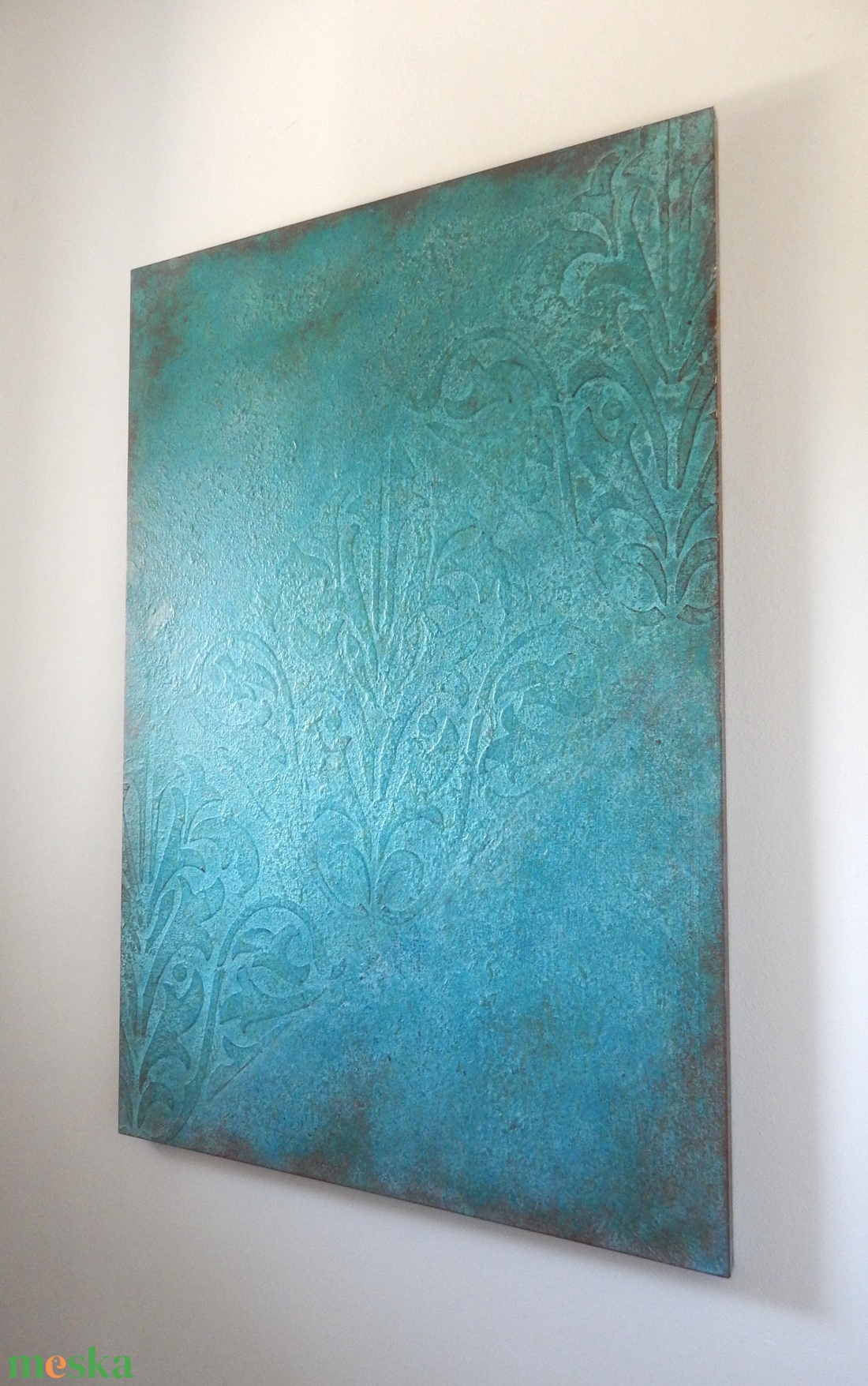 Idill című falikép - művészet - festmény - festmény vegyes technika - Meska.hu