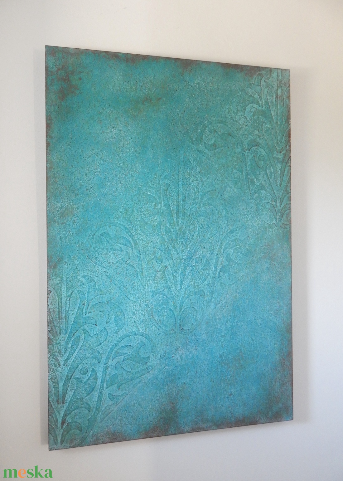 Idill című falikép - művészet - festmény - festmény vegyes technika - Meska.hu