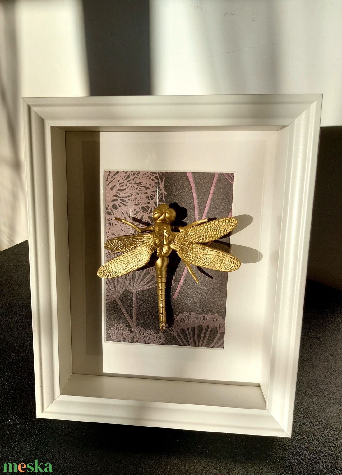 Sziatkötő dekoráció fali/asztali kép 28x23x6 cm - otthon & életmód - dekoráció - kép & falikép - 3d képek - Meska.hu