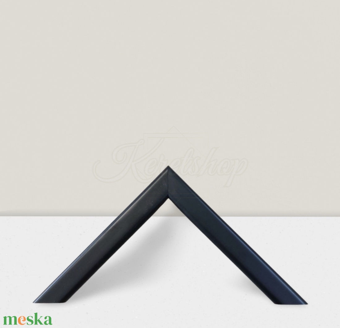 Vékony Matt Profil-Matt fekete képkeret, 1.4 cm-es vékony profil - otthon & életmód - dekoráció - kép & falikép - képkeret - Meska.hu