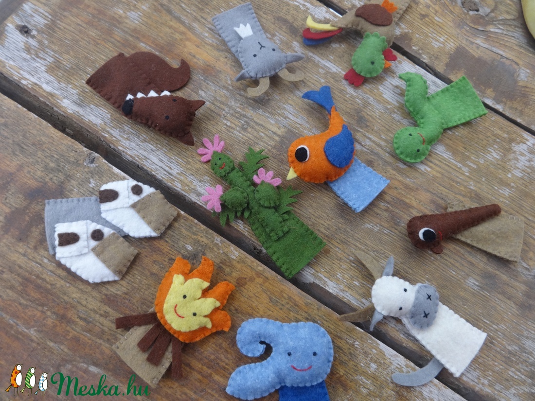 A Koro Es A Kismadar Ujjbab Szett Mese Bab Szett