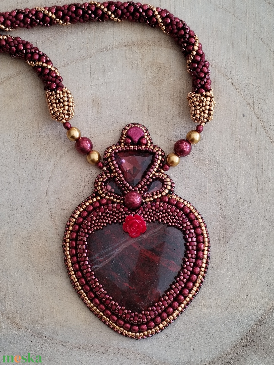 Szerelmi bájital nyakék - ékszer - nyaklánc - statement nyaklánc - Meska.hu Szerelmi bájital nyakék - ékszer - nyaklánc - statement nyaklánc - Meska.hu