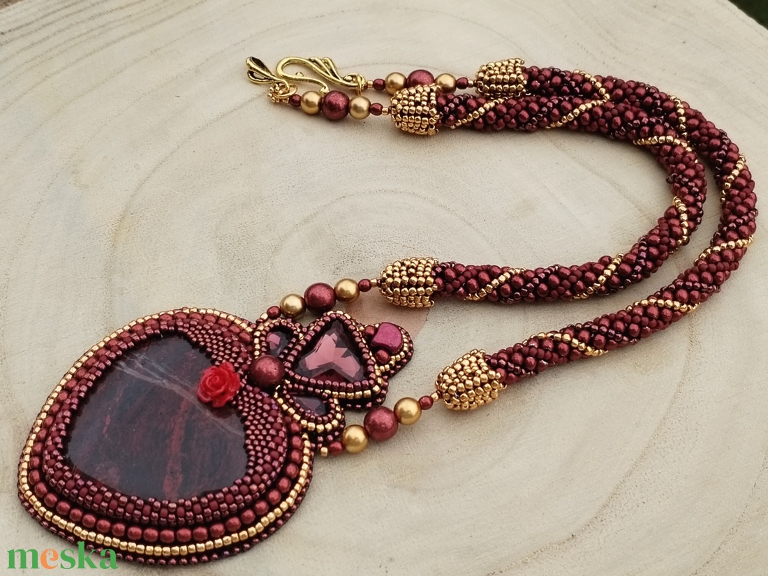 Szerelmi bájital nyakék - ékszer - nyaklánc - statement nyaklánc - Meska.hu Szerelmi bájital nyakék - ékszer - nyaklánc - statement nyaklánc - Meska.hu