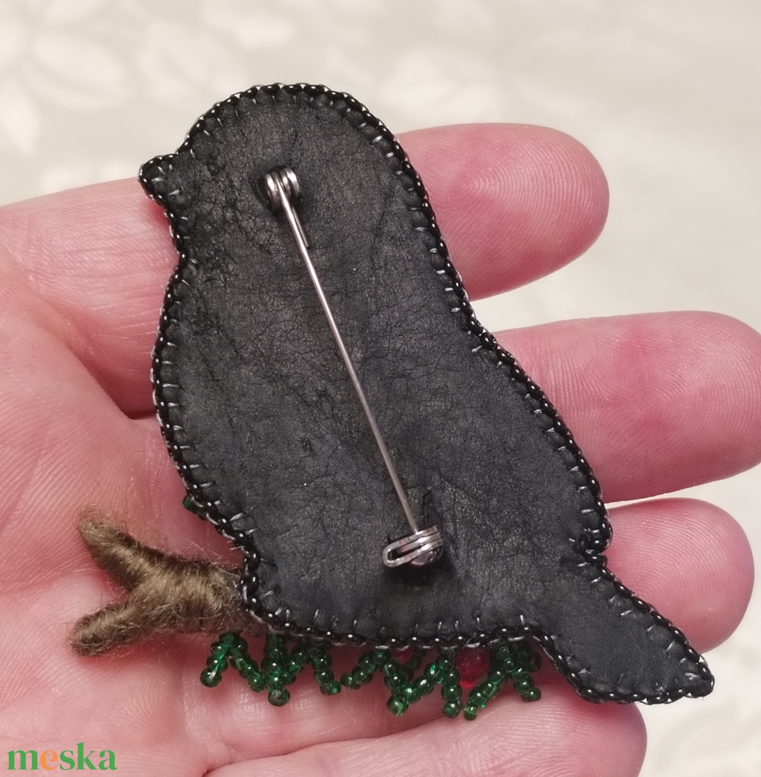 Cinke bross - ékszer - kitűző és bross - kitűző - Meska.hu Cinke bross - ékszer - kitűző és bross - kitűző - Meska.hu