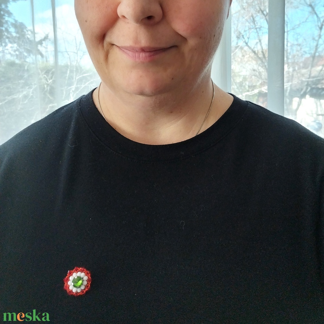 Mini kokárda, mini nemzeti színű kiegészítő, mini trikolor bross - ékszer - kitűző és bross - Meska.hu