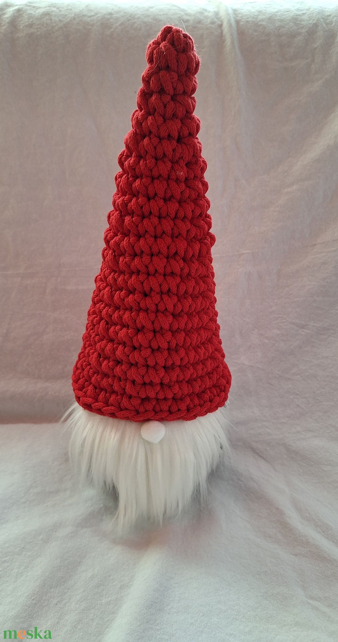 Horgolt manó  - játék & sport - plüssállat & játékfigura - manó - Meska.hu