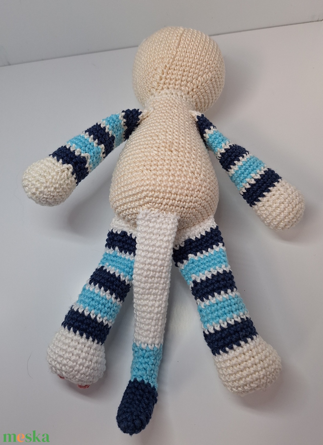 Horgolt cica  - játék & sport - plüssállat & játékfigura - cica - Meska.hu