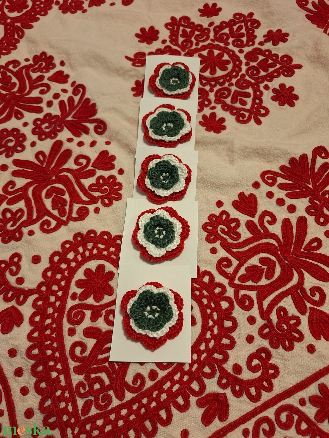 Kokárda  - ékszer - kitűző és bross - Meska.hu