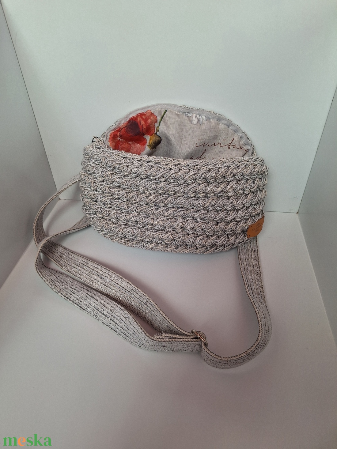 Horgolt crossbody táska  - táska & tok - kézitáska & válltáska - alkalmi táska - Meska.hu