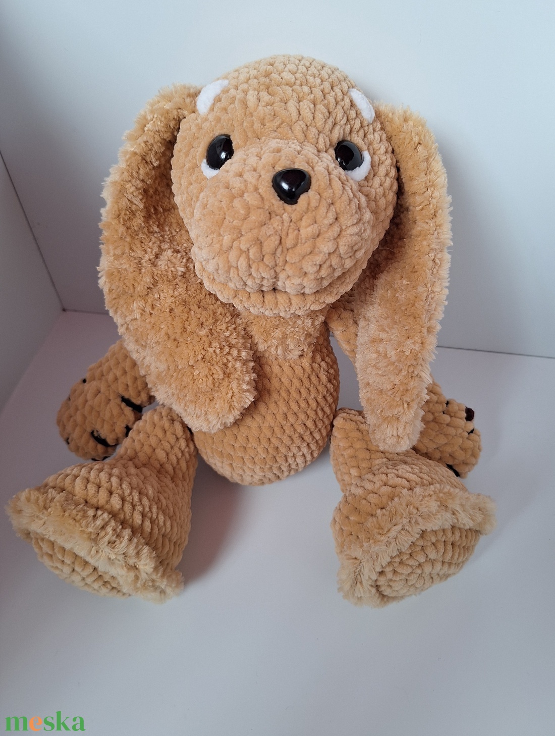 Horgolt kutya  - játék & sport - plüssállat & játékfigura - kutya - Meska.hu