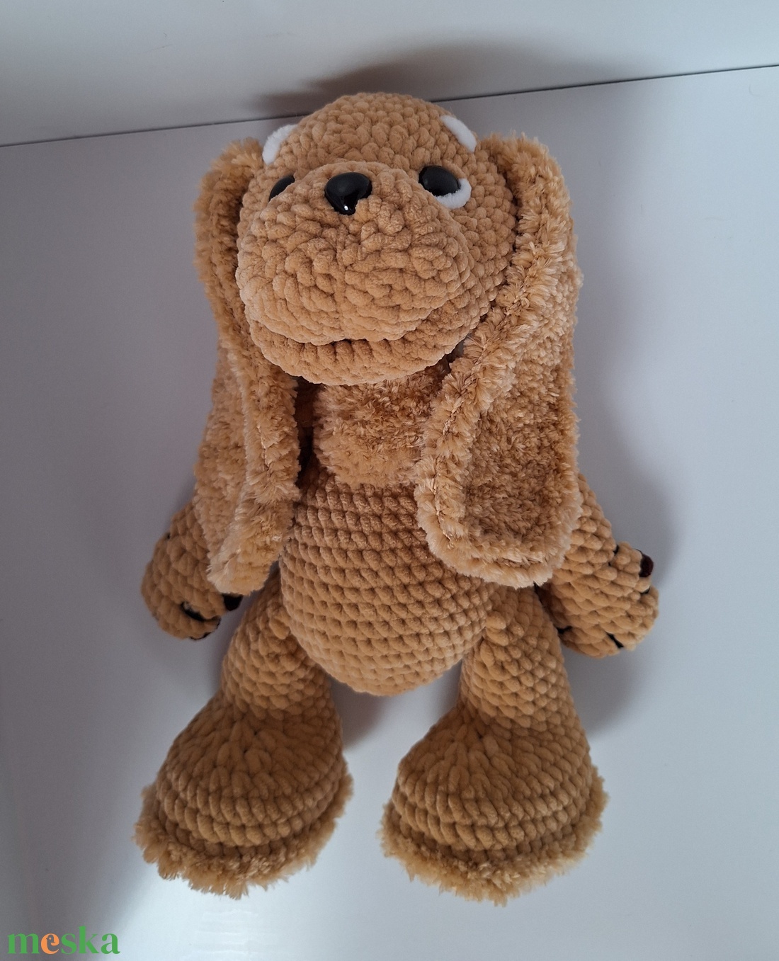 Horgolt kutya  - játék & sport - plüssállat & játékfigura - kutya - Meska.hu