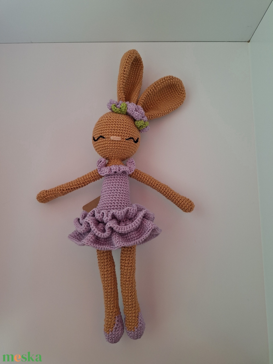 Balerina nyuszi  - játék & sport - baba & babaház - babaház - Meska.hu