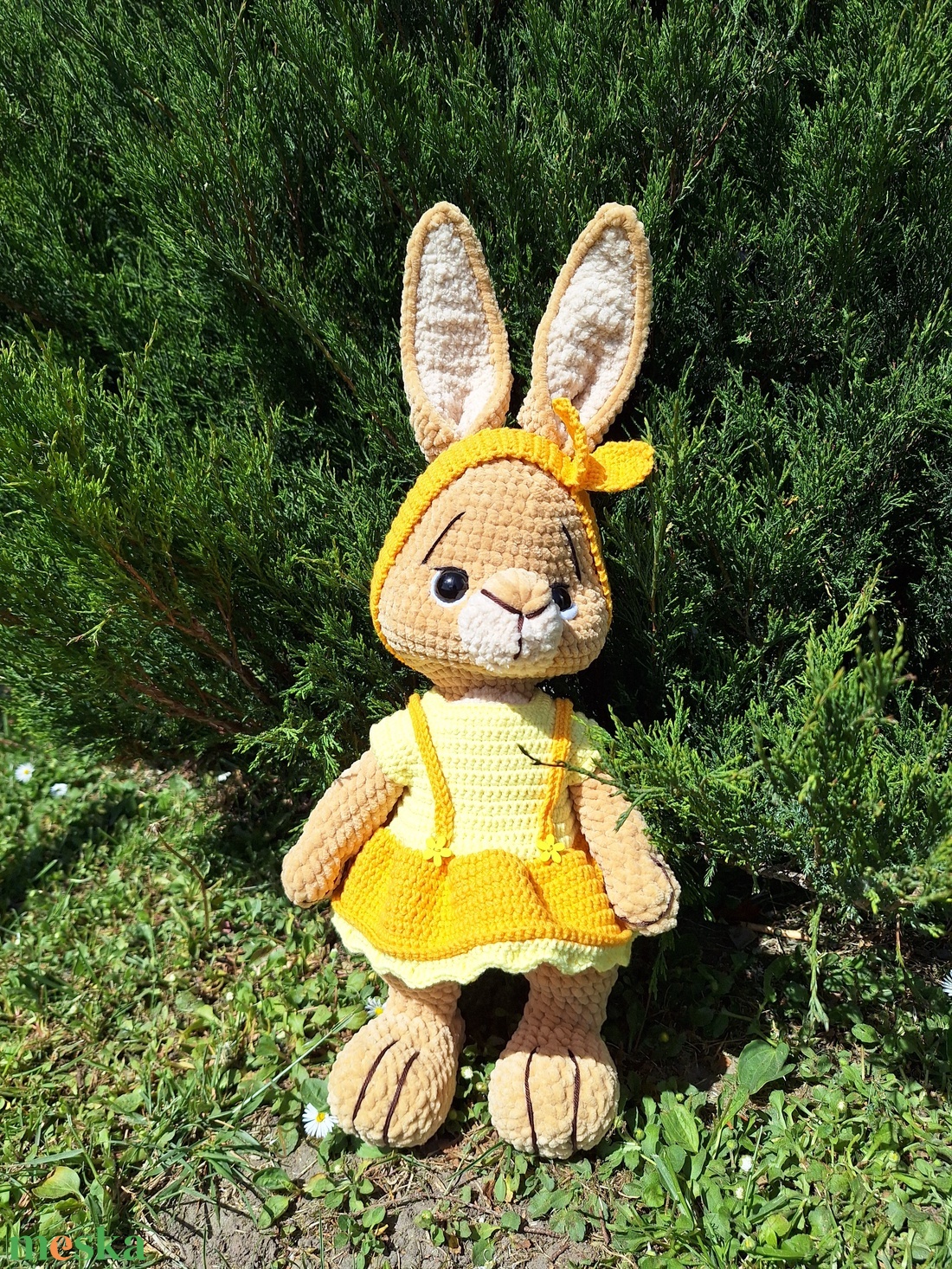 Nyúl Péter hugicája - játék & sport - baba & babaház - öltöztethető baba - Meska.hu