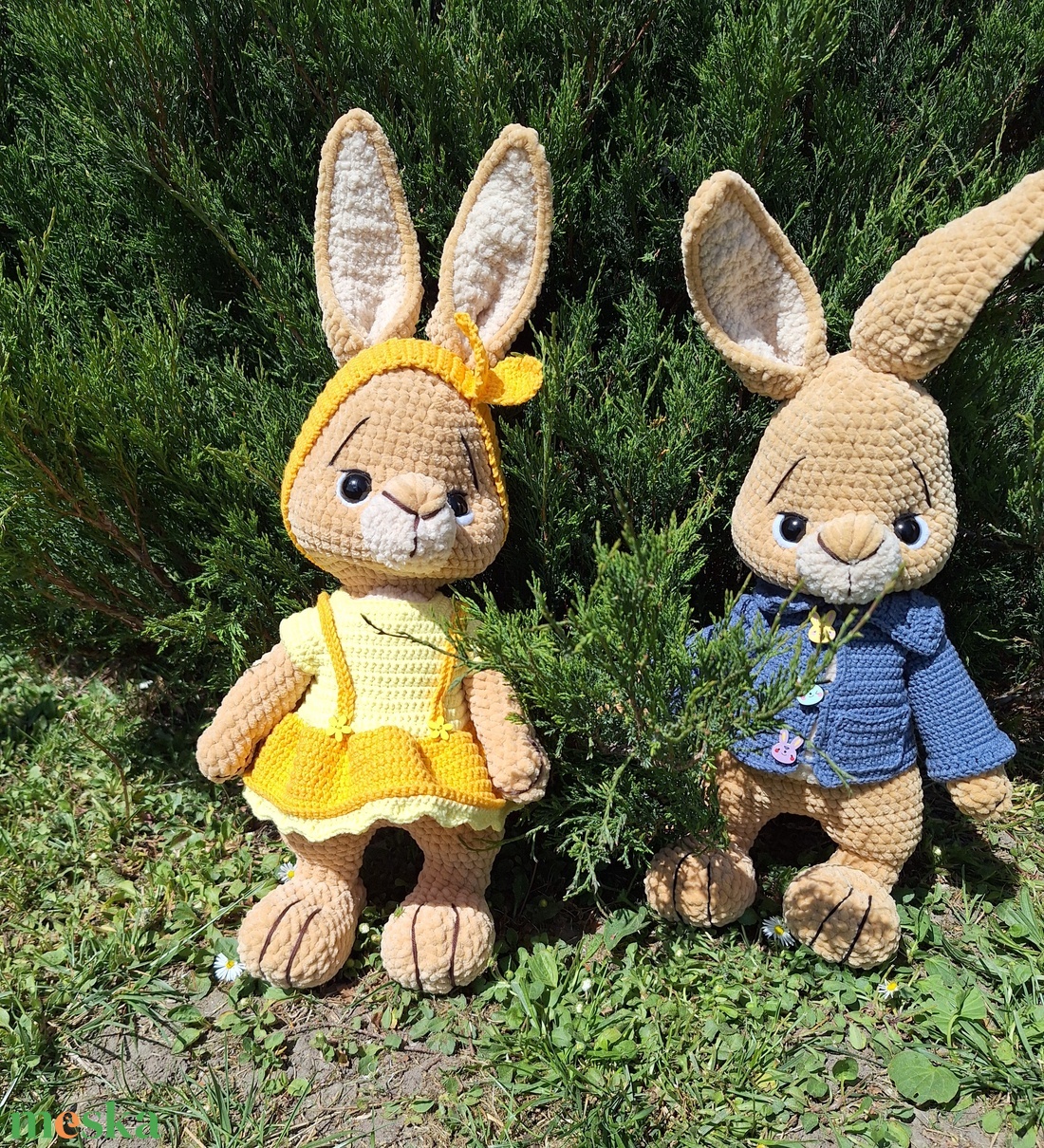 Nyúl Péter  - játék & sport - plüssállat & játékfigura - nyuszi - Meska.hu