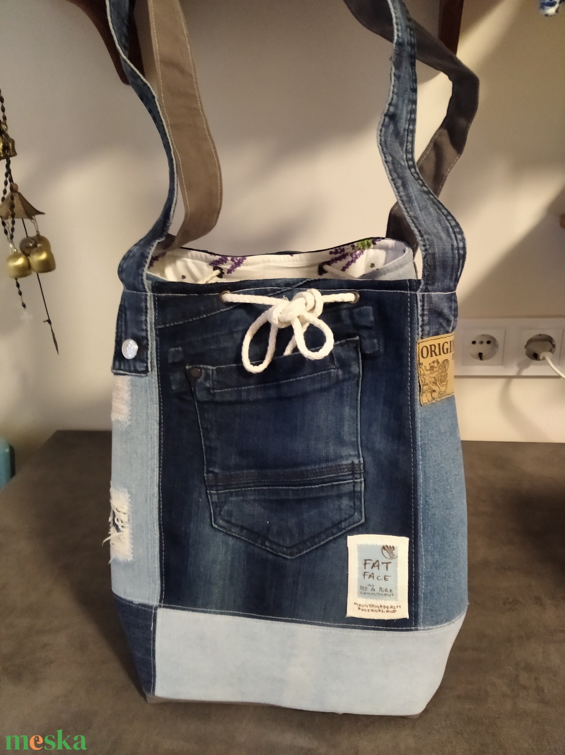 Tote Bag fazonú farmertáska, bevásárlótáska, strandtáska - táska & tok - bevásárlás & shopper táska - shopper, textiltáska, szatyor - Meska.hu Tote Bag fazonú farmertáska, bevásárlótáska, strandtáska - táska & tok - bevásárlás & shopper táska - shopper, textiltáska, szatyor - Meska.hu