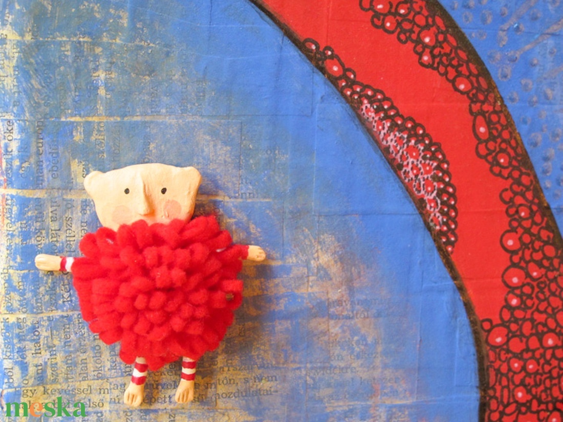 Boldog Buborék Mixed media kevert technikával készült eredeti festmény falikép dekoráció - művészet - festmény - festmény vegyes technika - Meska.hu Boldog Buborék Mixed media kevert technikával készült eredeti festmény falikép dekoráció - művészet - festmény - festmény vegyes technika - Meska.hu