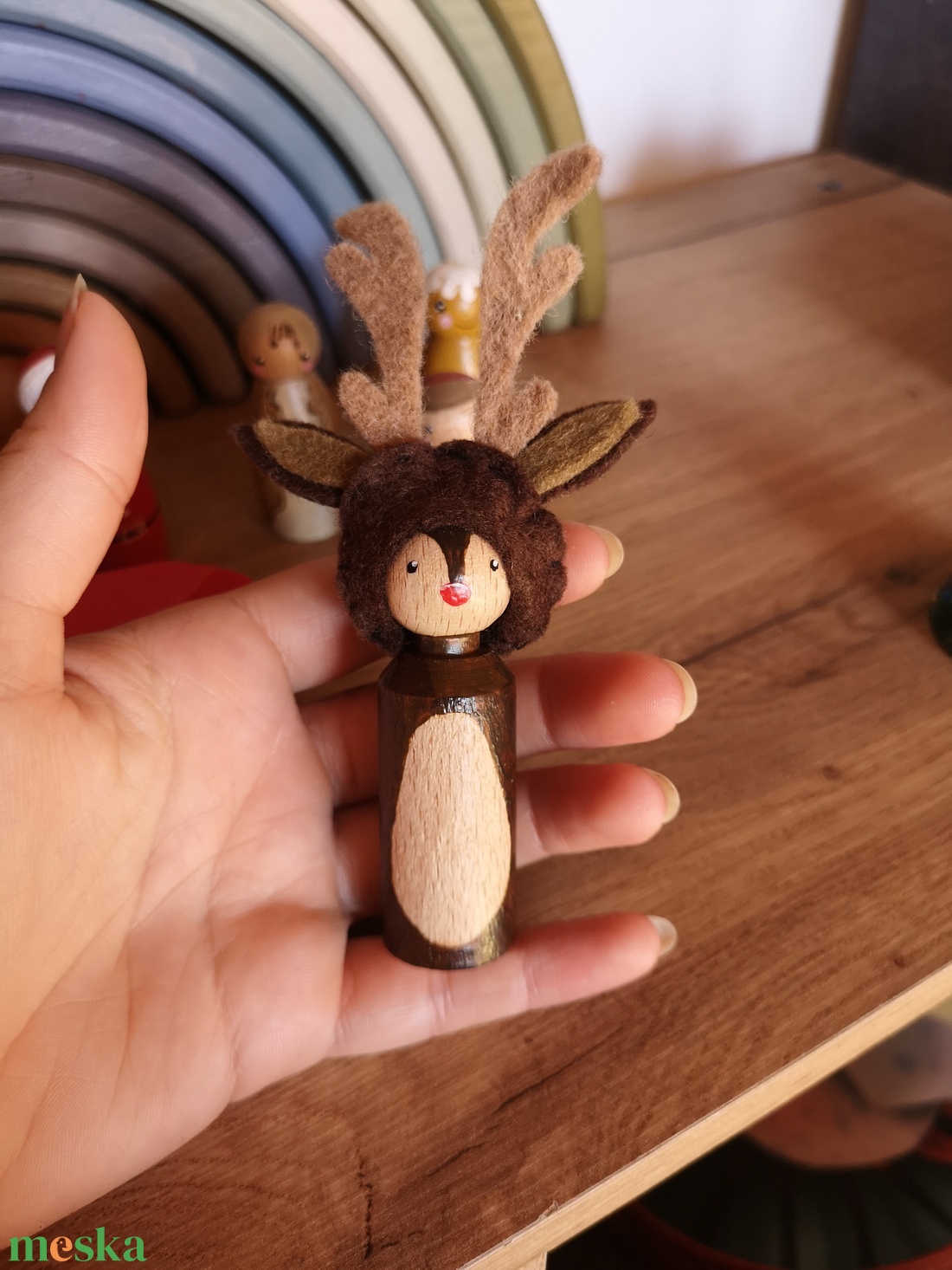 Karácsonyi peg doll szett - játék & sport - plüssállat & játékfigura - ember - Meska.hu Karácsonyi peg doll szett - játék & sport - plüssállat & játékfigura - ember - Meska.hu