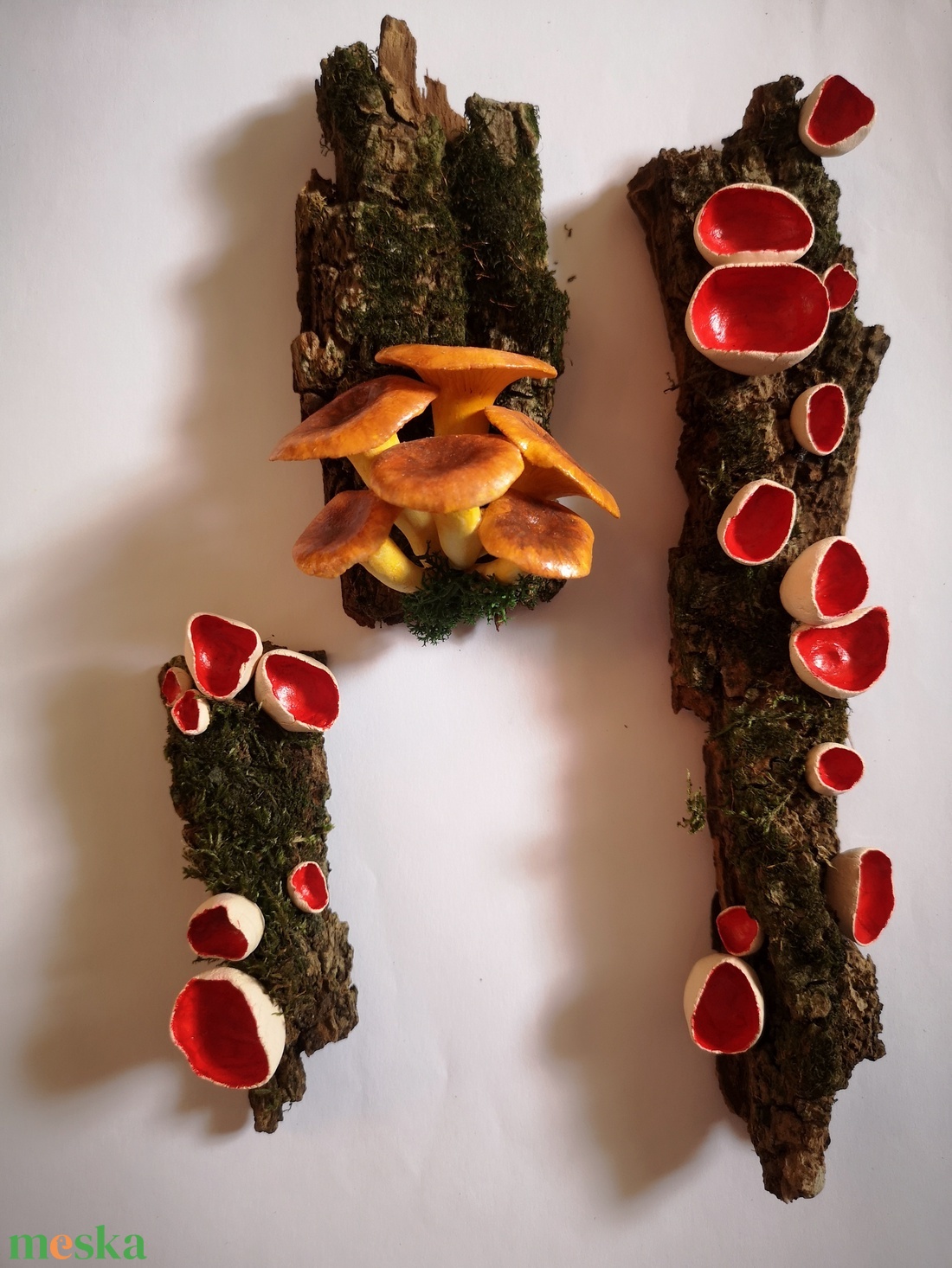 Osztrák csészegomba hűtőmágnes  - otthon & életmód - konyhafelszerelés, tálalás - konyhai dekoráció - hűtőmágnes - Meska.hu