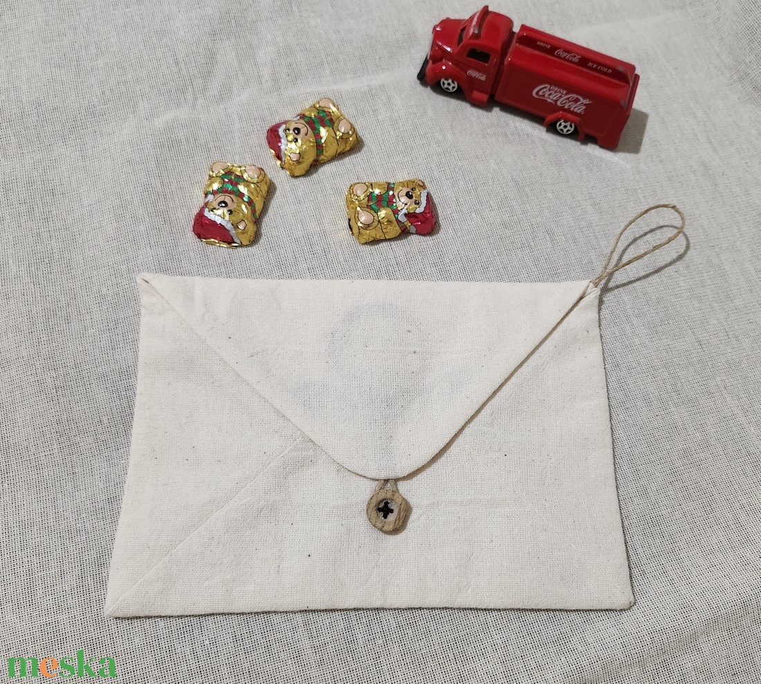 Örök mikulás boríték  - karácsony - mikulás - mikulás beltéri dekoráció - Meska.hu