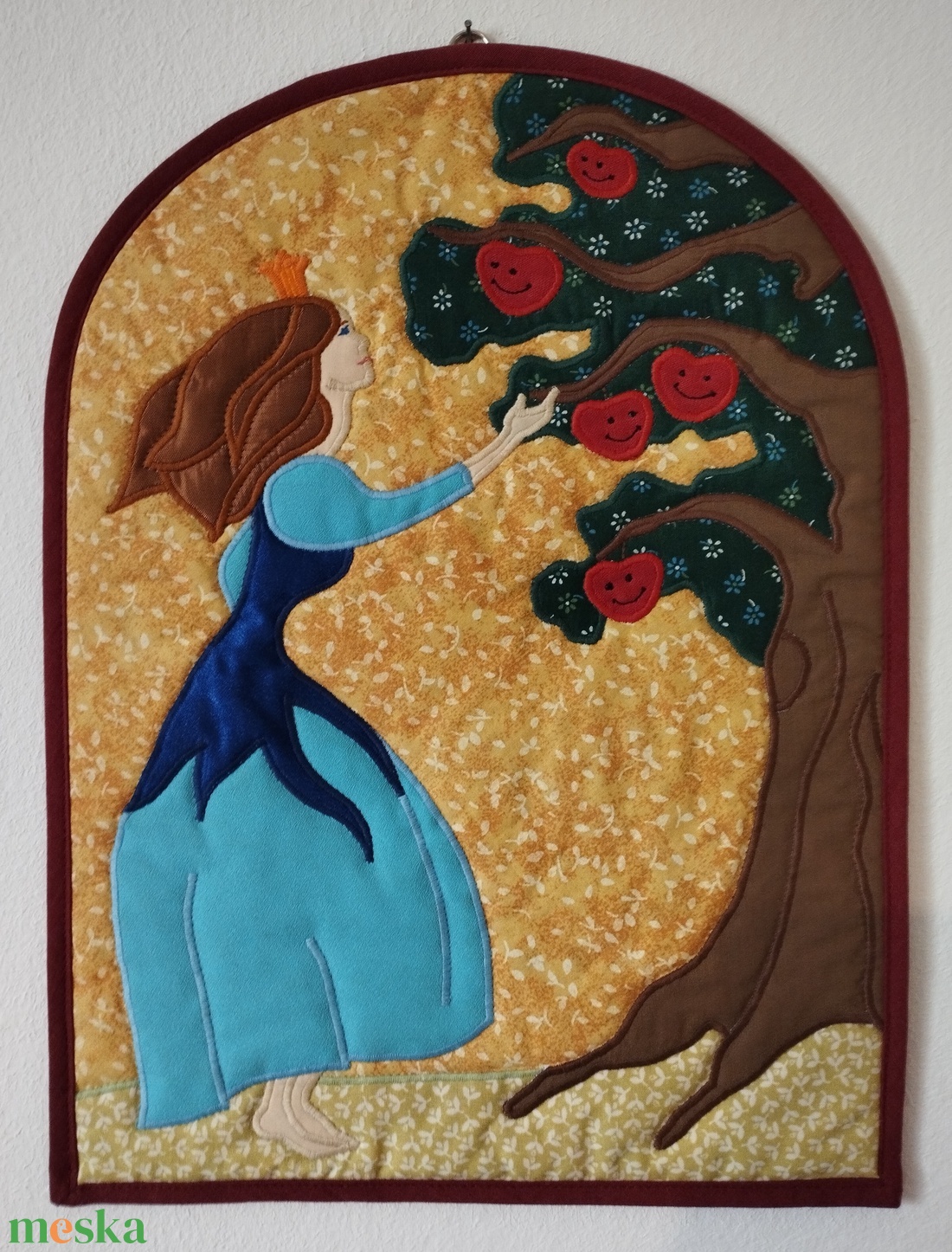 Királylányos falikép - otthon & életmód - babaszoba, gyerekszoba - babaszoba kép - Meska.hu