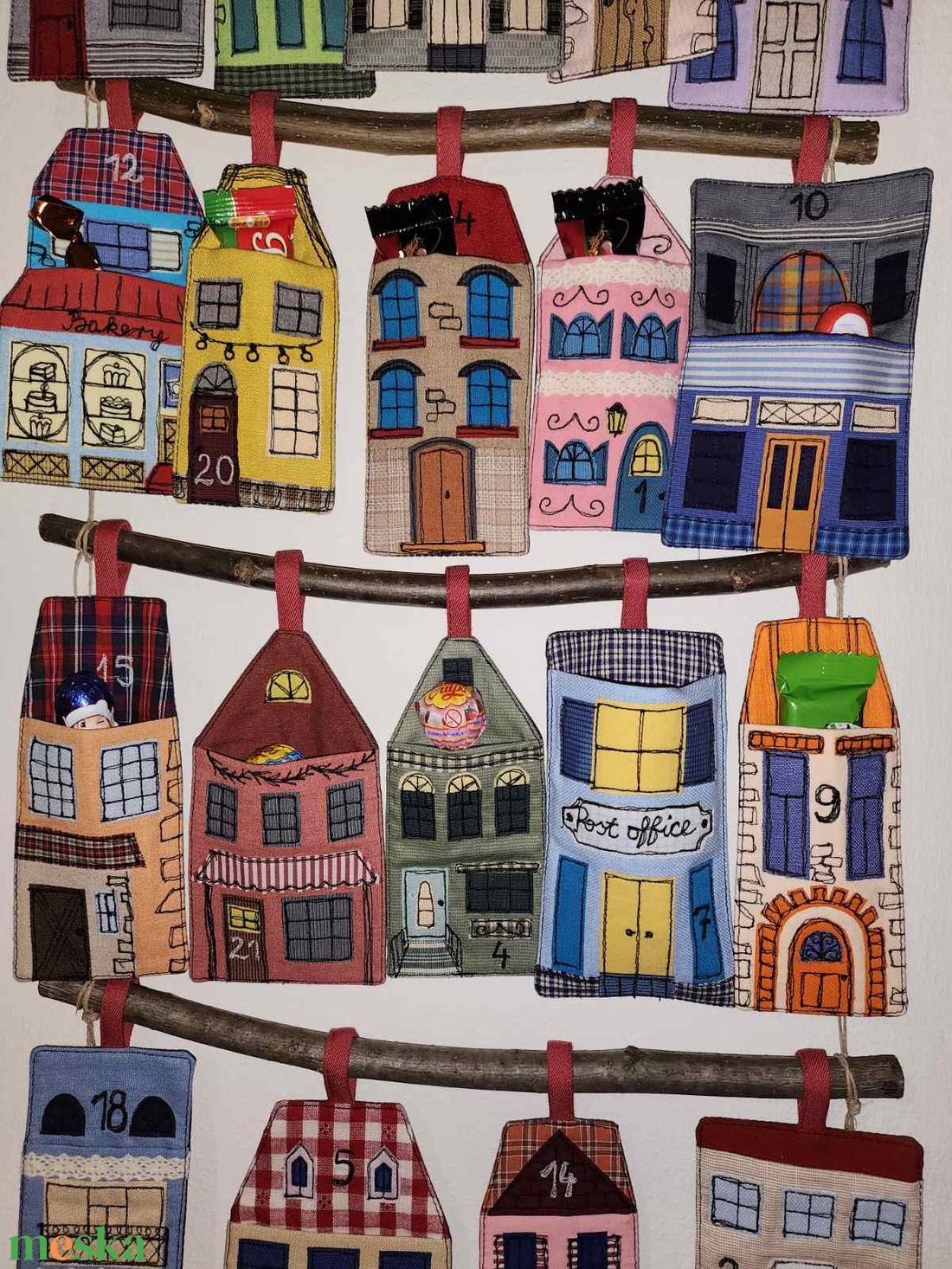 Örök adventi naptár  - karácsony - adventi díszek - adventi naptár - Meska.hu