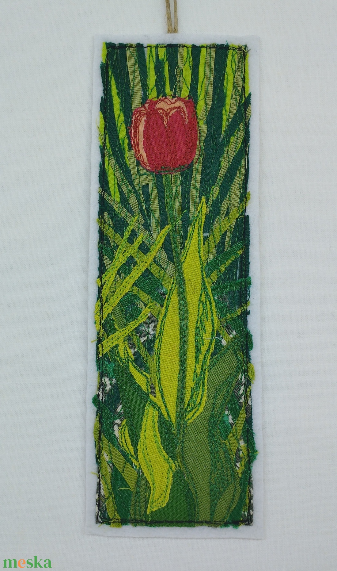 Textil könyvjelző anyák napi felirattal  - könyv & zene - könyvjelző - Meska.hu