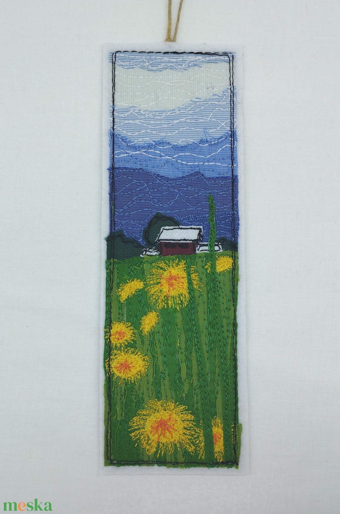 Textil könyvjelző anyák napi felirattal  - könyv & zene - könyvjelző - Meska.hu