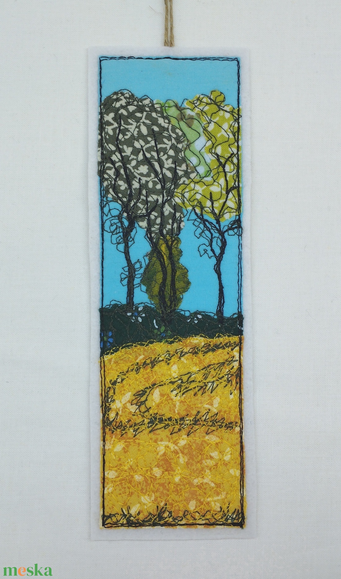 Textil könyvjelző anyák napi felirattal  - könyv & zene - könyvjelző - Meska.hu