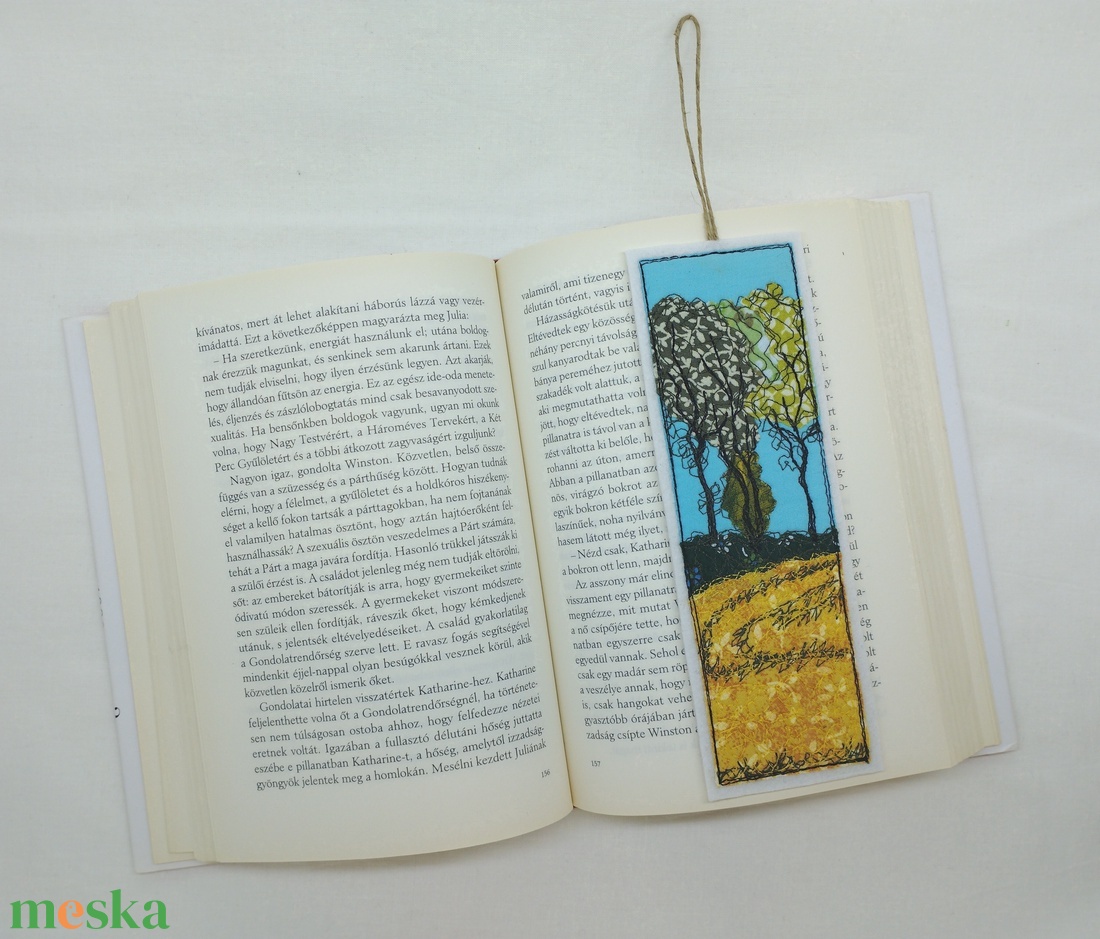 Textil könyvjelző anyák napi felirattal  - könyv & zene - könyvjelző - Meska.hu