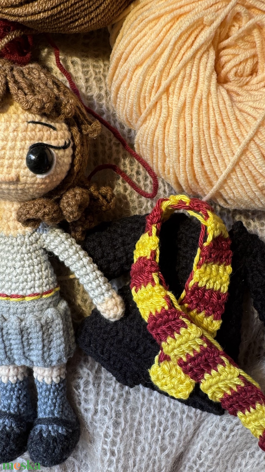 Horgolt Hermione játékfigura. Harry Potter - játék & sport - plüssállat & játékfigura - ember - Meska.hu Horgolt Hermione játékfigura. Harry Potter - játék & sport - plüssállat & játékfigura - ember - Meska.hu