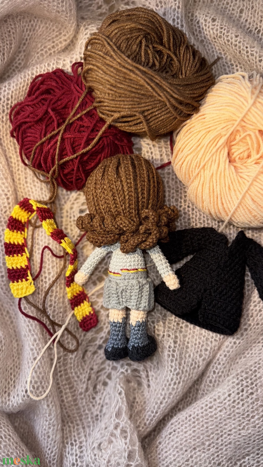 Horgolt Hermione játékfigura. Harry Potter - játék & sport - plüssállat & játékfigura - ember - Meska.hu Horgolt Hermione játékfigura. Harry Potter - játék & sport - plüssállat & játékfigura - ember - Meska.hu