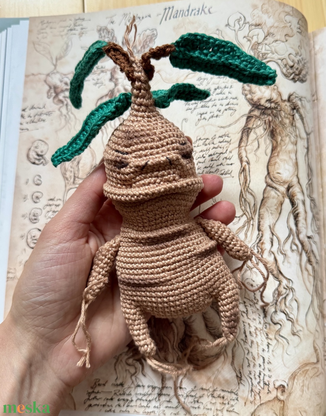 MANDRAGÓRA amigurumi - játék & sport - plüssállat & játékfigura - ember - Meska.hu