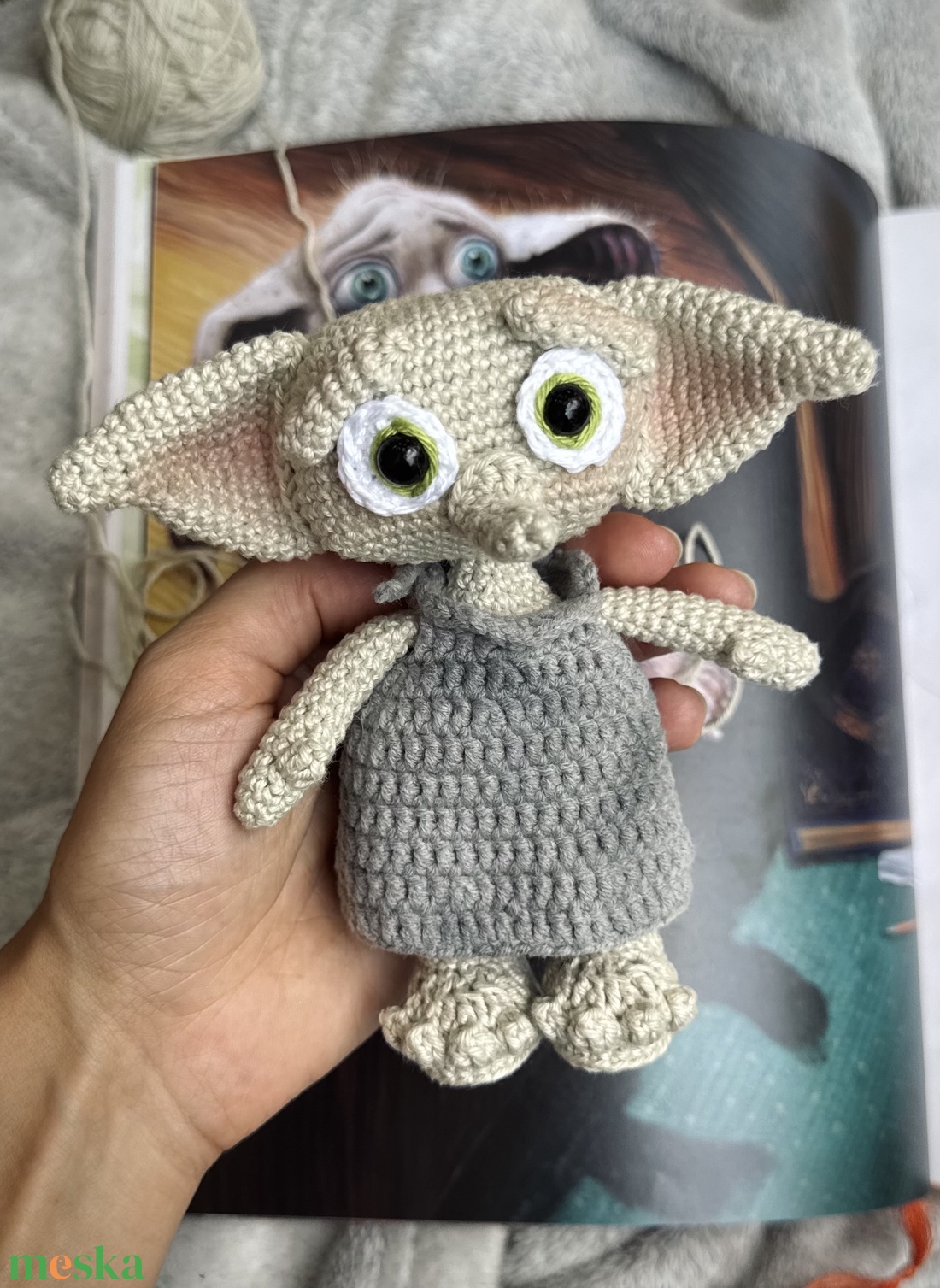 Horgolt Dobby figura. Harry Potter - játék & sport - plüssállat & játékfigura - más figura - Meska.hu Horgolt Dobby figura. Harry Potter - játék & sport - plüssállat & játékfigura - más figura - Meska.hu