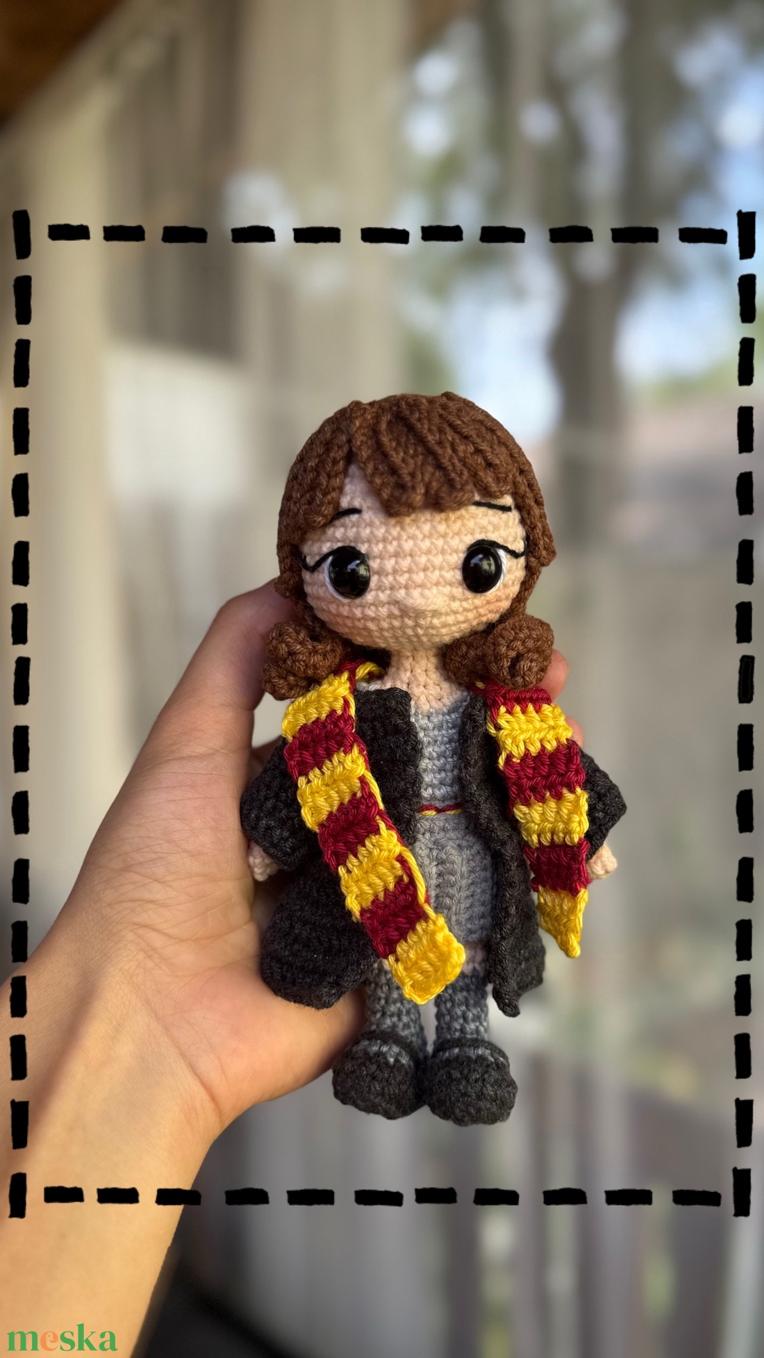Horgolt Hermione Granger figura. Harry Potter  - játék & sport - plüssállat & játékfigura - ember - Meska.hu Horgolt Hermione Granger figura. Harry Potter  - játék & sport - plüssállat & játékfigura - ember - Meska.hu