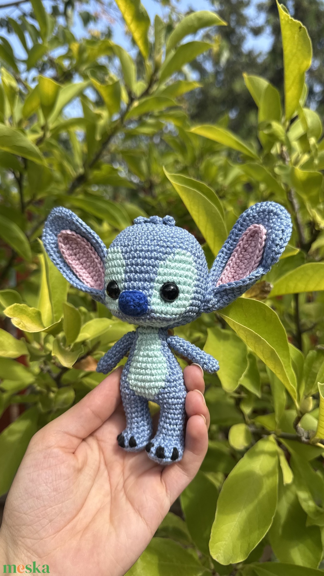 Stitch horgolt játék  - játék & sport - plüssállat & játékfigura - kutya - Meska.hu  Stitch horgolt játék  - játék & sport - plüssállat & játékfigura - kutya - Meska.hu