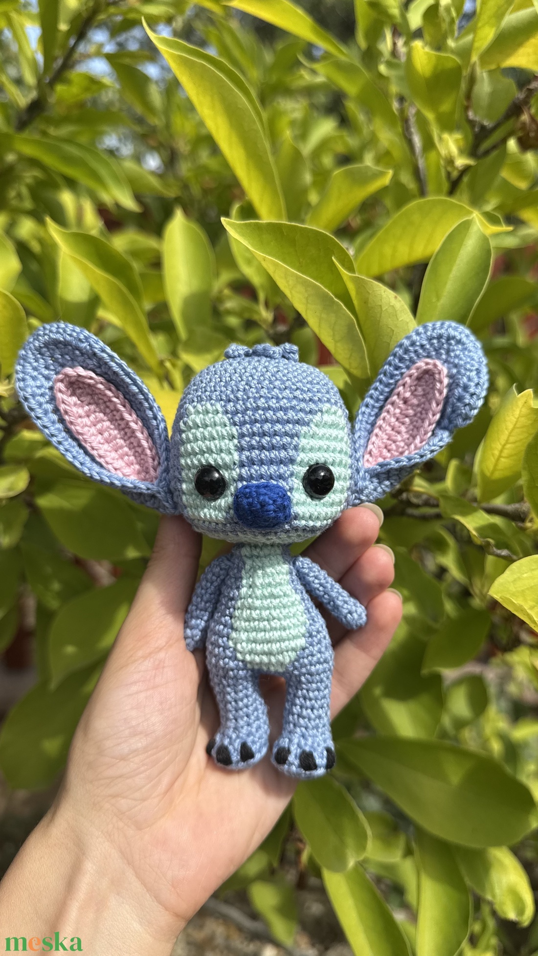 Stitch horgolt játék  - játék & sport - plüssállat & játékfigura - kutya - Meska.hu  Stitch horgolt játék  - játék & sport - plüssállat & játékfigura - kutya - Meska.hu