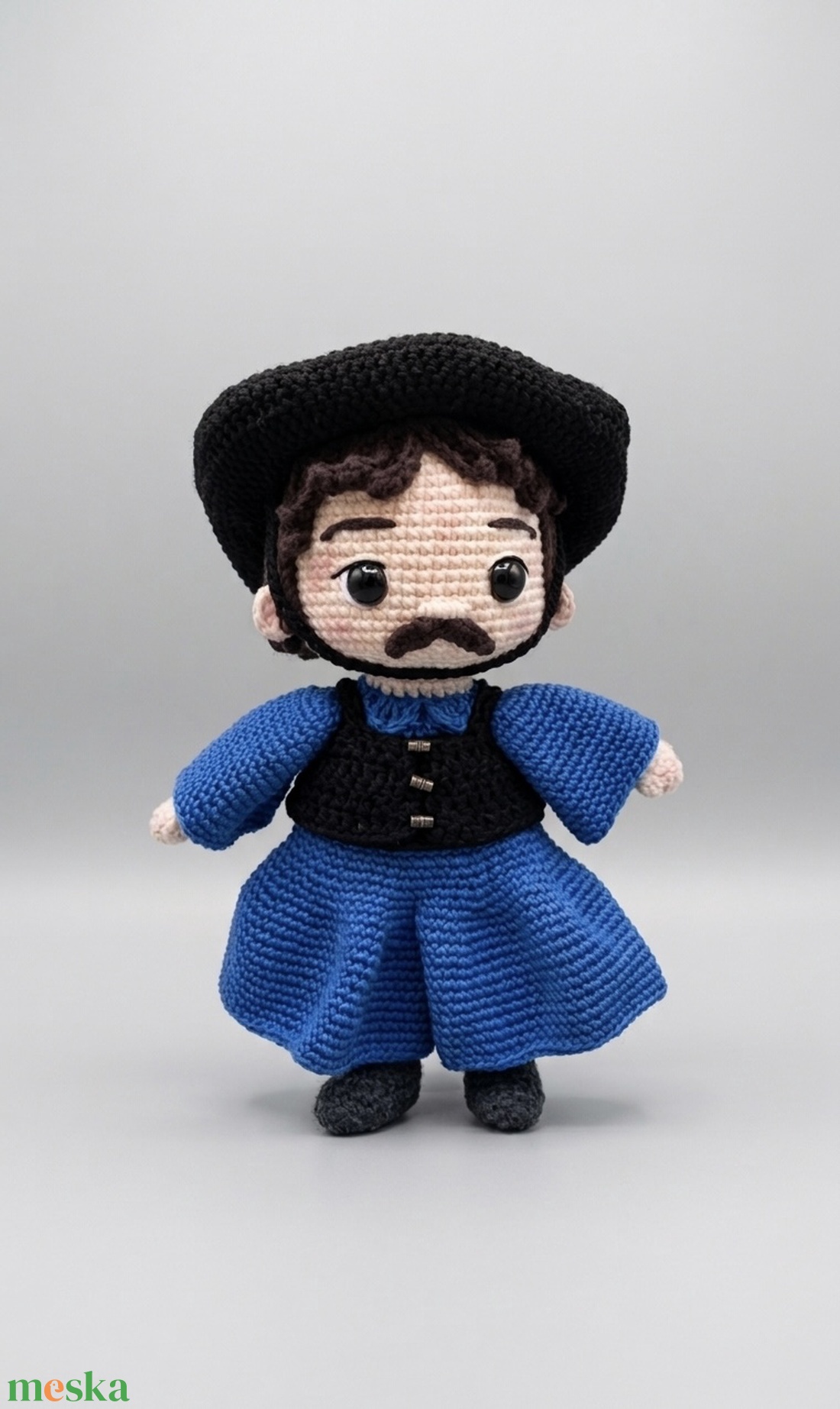 Csikós amigurumi figura - játék & sport - plüssállat & játékfigura - ember - Meska.hu