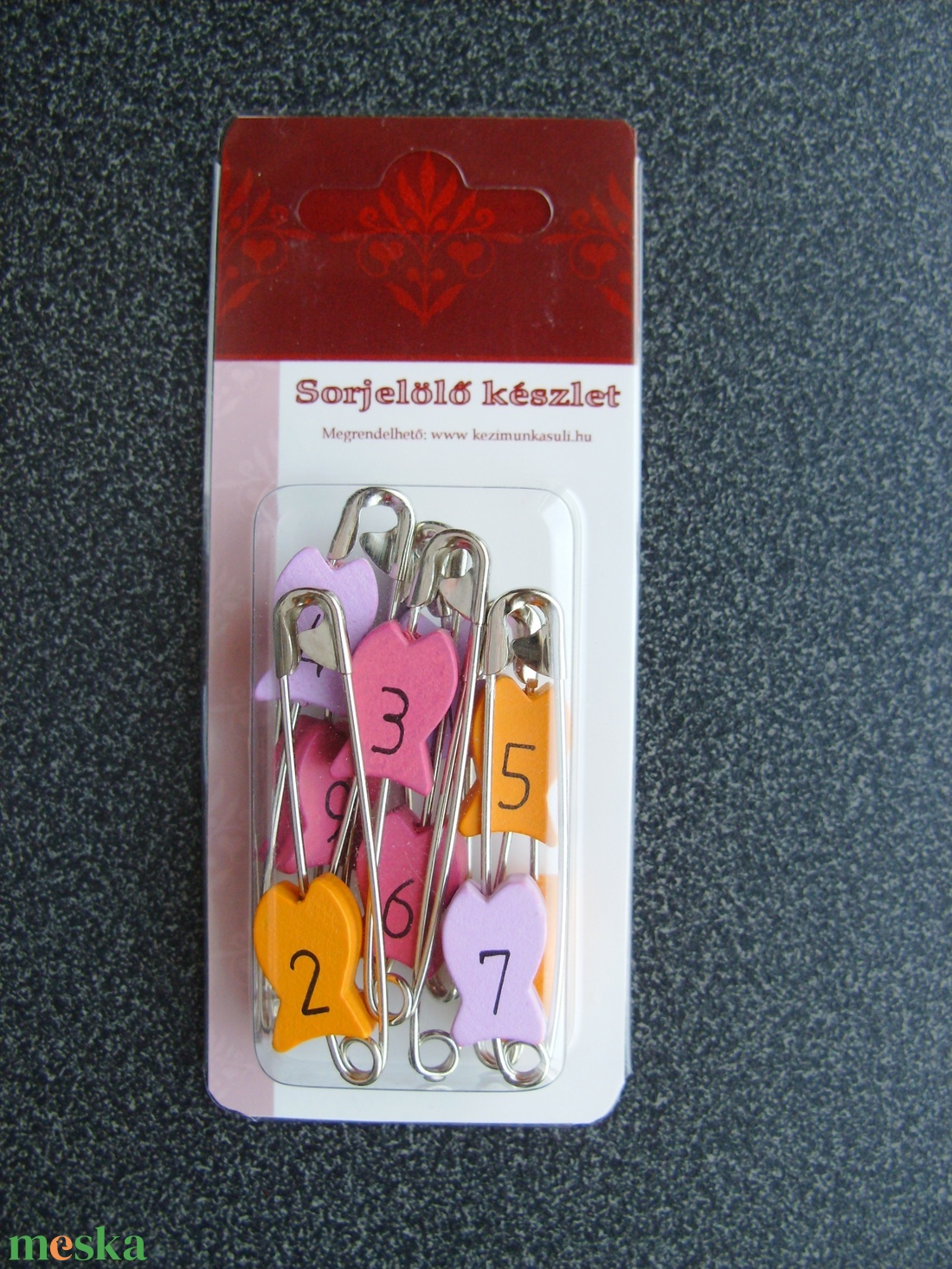 Sorjelölő készlet - kellékek & szerszámok - szerszámok, eszközök - eszköz kötéshez, horgoláshoz - Meska.hu