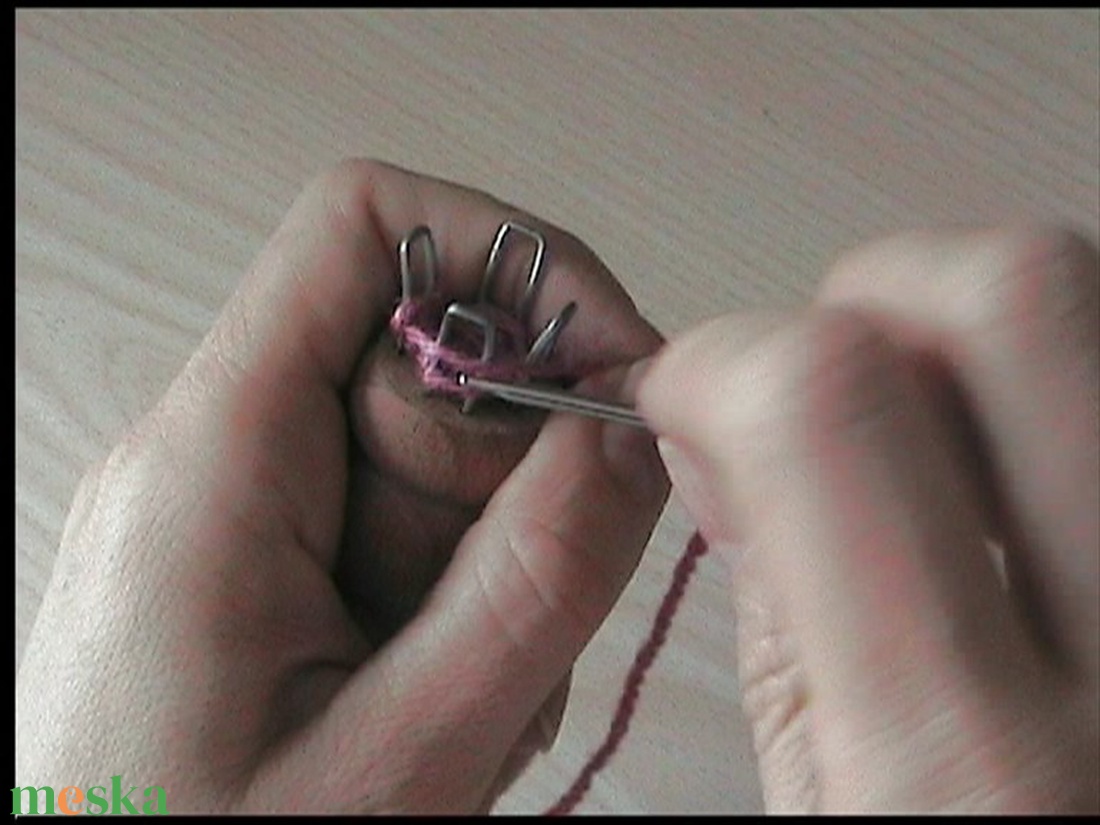 Francia kötőeszköz - kellékek & szerszámok - szerszámok, eszközök - eszköz kötéshez, horgoláshoz - Meska.hu