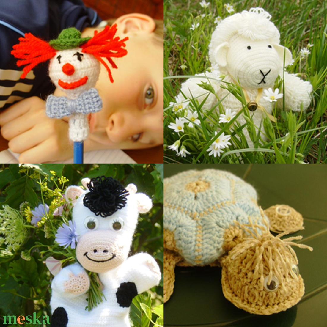 Kötött-horgolt gyermekjátékok - kellékek & szerszámok - könyv, újság - Meska.hu
