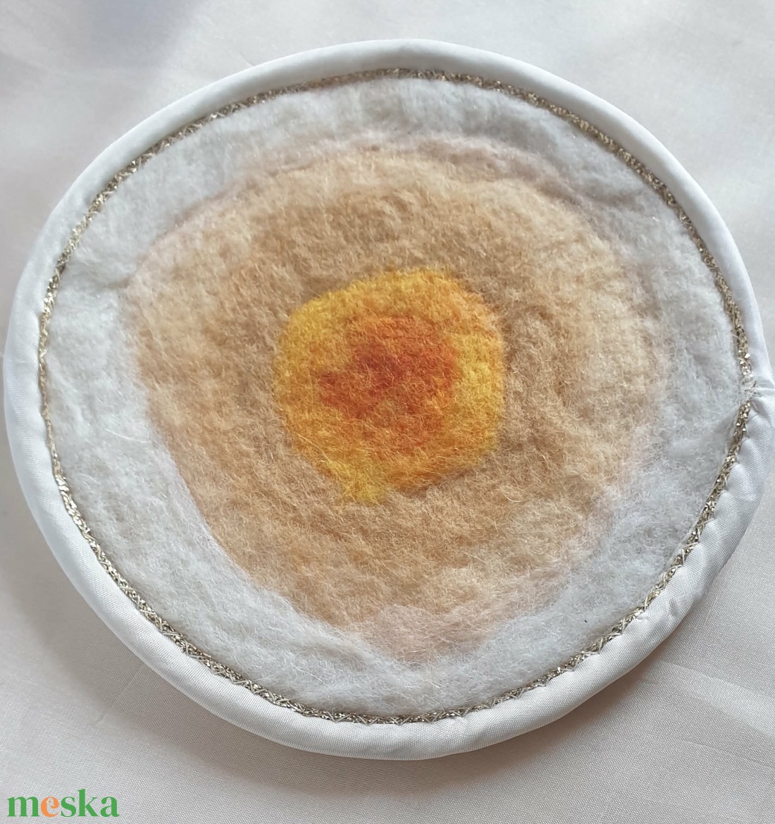 Bőség - kézzel készült nemez poháralátét - otthon & életmód - konyhafelszerelés, tálalás - tálalás - tányér- és poháralátét - Meska.hu