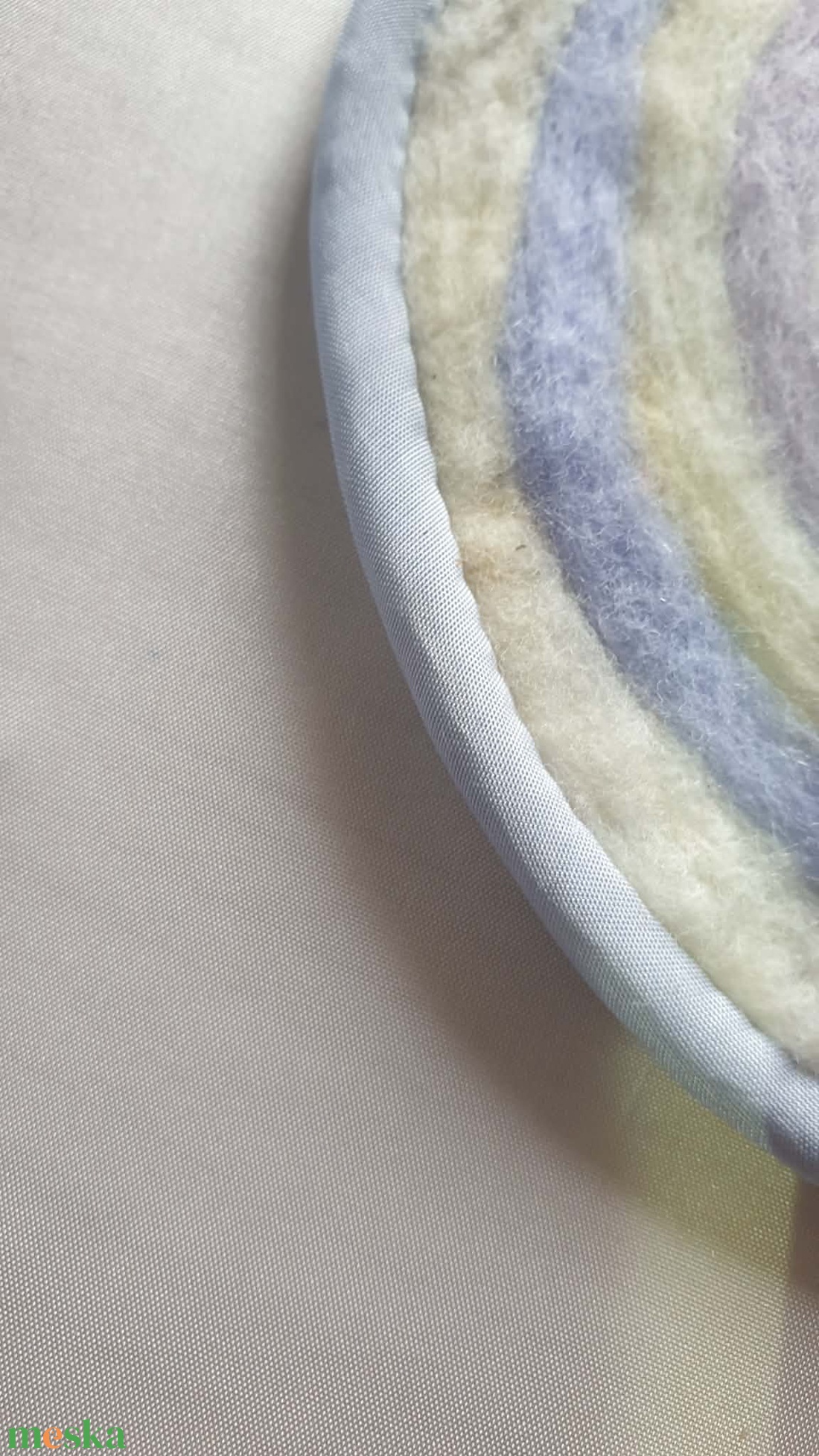 Csend - kézzel készült nemez poháralátét - otthon & életmód - konyhafelszerelés, tálalás - tálalás - tányér- és poháralátét - Meska.hu