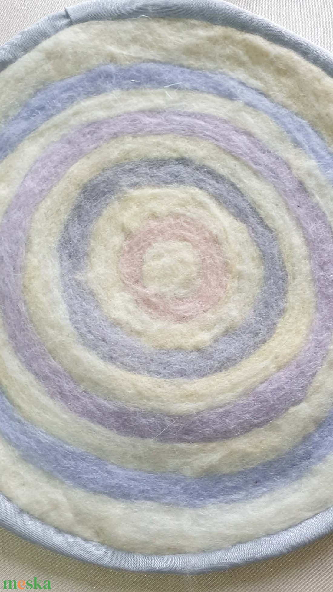 Csend - kézzel készült nemez poháralátét - otthon & életmód - konyhafelszerelés, tálalás - tálalás - tányér- és poháralátét - Meska.hu