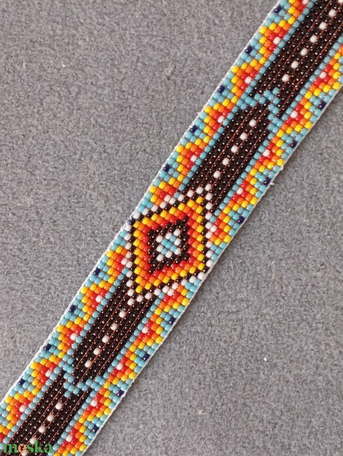  indiános 3 gyöngyszövött karkötő  - ékszer - karkötő - gyöngyös karkötő - Meska.hu