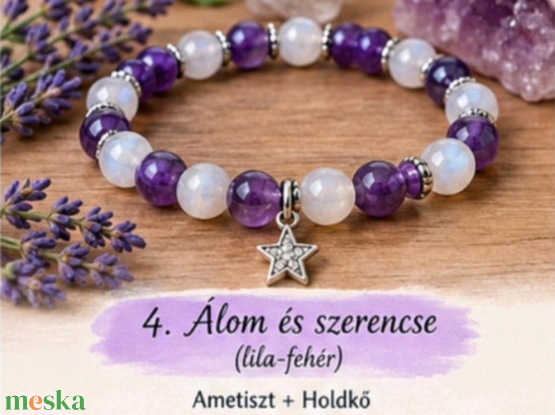� Álom és szerencse - ékszer - karkötő - ásványkarkötő - Meska.hu