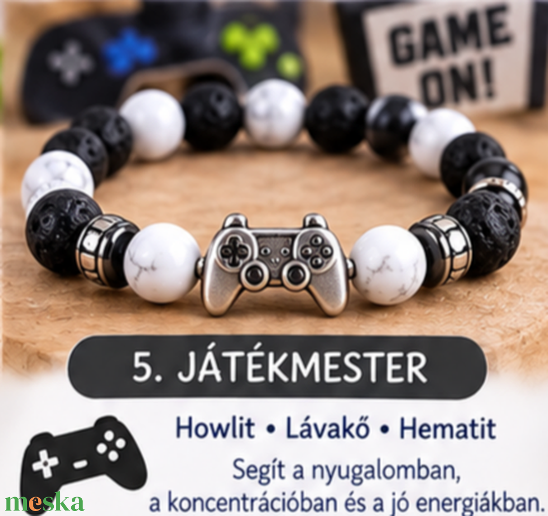 �� 5. Játékmester � gyerek karkötő - ékszer - karkötő - ásványkarkötő - Meska.hu