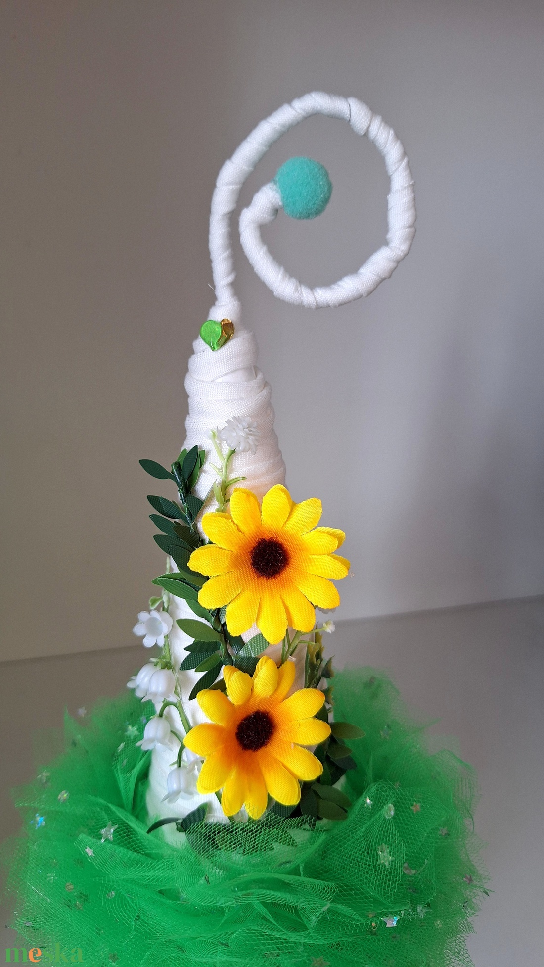 Sárga margarétás tavasz manó - otthon & életmód - dekoráció - manók - Meska.hu