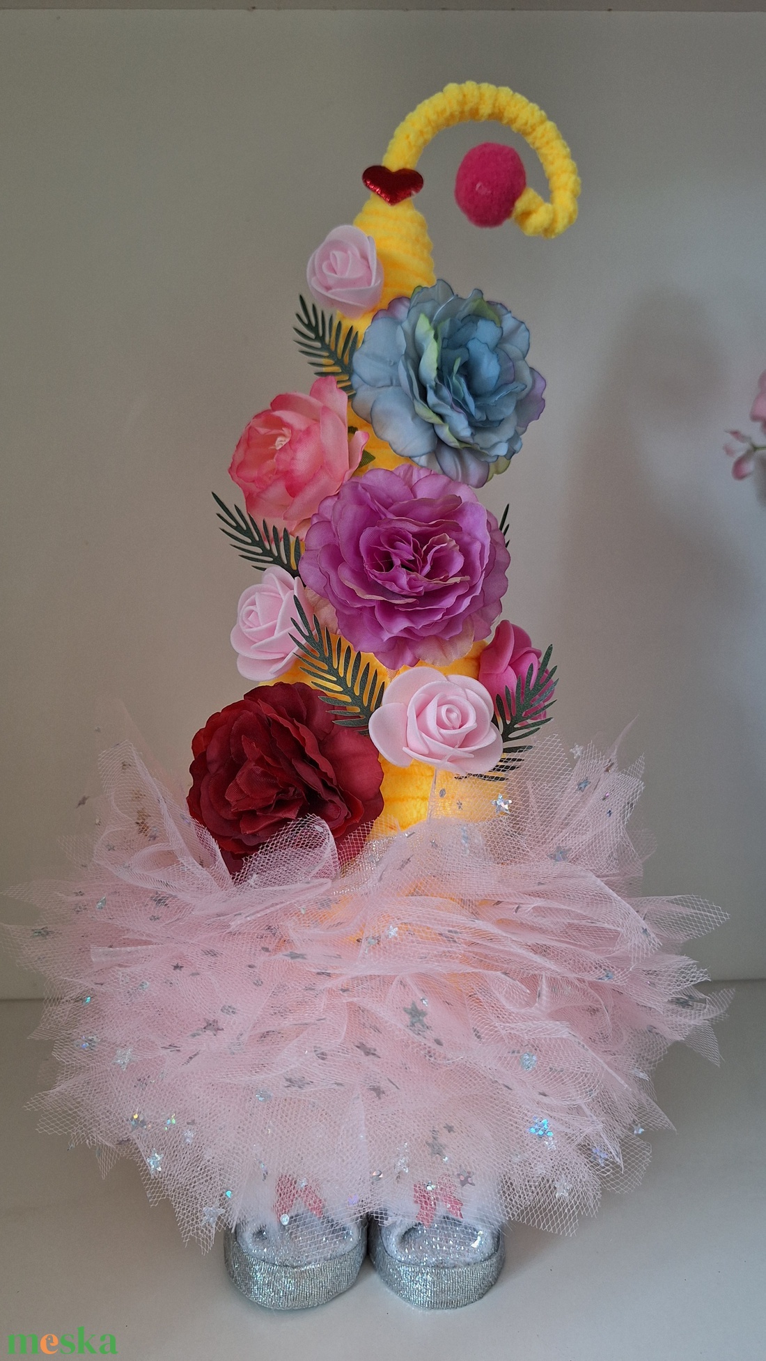 Virágos tavasz manó - otthon & életmód - dekoráció - manók - Meska.hu