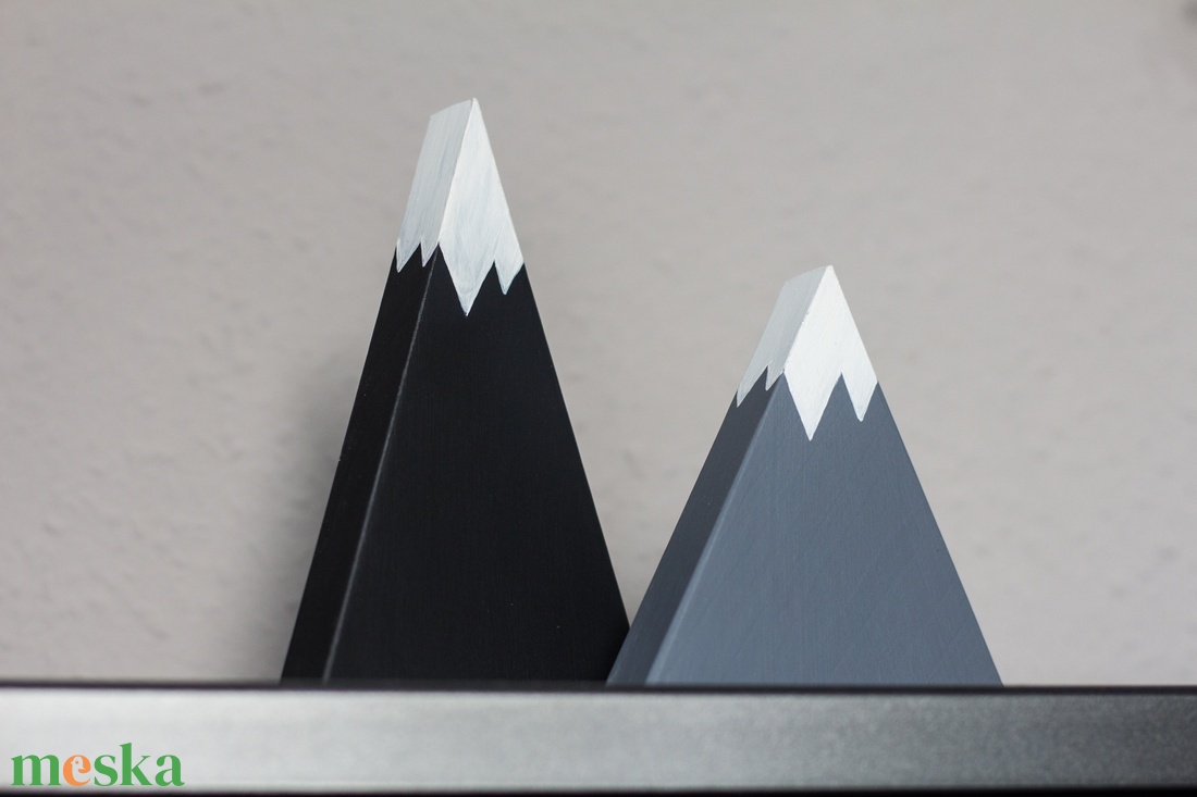 Fekete-szürke otthondekoráció párban - otthon & életmód - dekoráció - dekoratív figurák és szobrok - Meska.hu